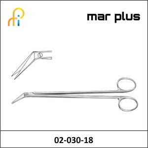 MAR PLUS SCISSORS, A. 40degrees, 18.5 CM