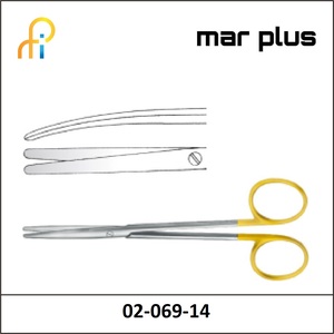 MAR PLUS METZENBAUM-FINO SCISS. TUNGSTEN TC CVD BL/BL 14.5CM