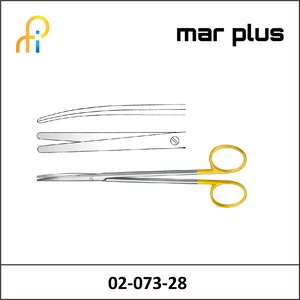 MAR PLUS METZENBAUM-FINO SCISS. TUNGSTEN TC CVD BL/BL 28CM