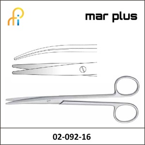 MAR PLUS LEXER DISSECTING SCISSORS CVD. 16 CM