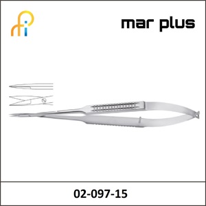 MAR PLUS STANDARD MICRO SCISSORS SH/SH 15 CM