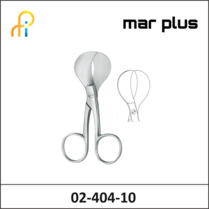 MAR PLUS UMBILICAL SCISSORS, US TYPE, 10.5 CM