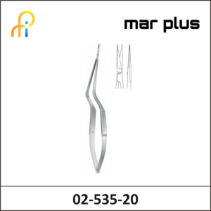 MAR PLUS MICRO SCISSORS, SH/SH, BAYONET, 20,5 CM / 8 1 / 8inch