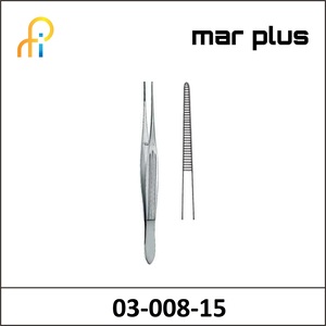 MAR PLUS MCLNDOE DISSECTING FORCEPS STR 15CM