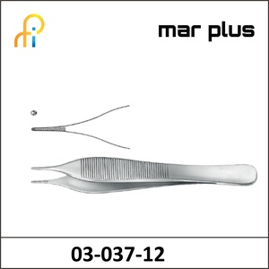 MAR PLUS MINI ADSON DISSECTING FORCEPS 1X2T 12CM