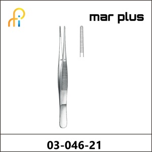 MAR PLUS POTTS-SMITH DISSECTING FORCEPS STR 21CM