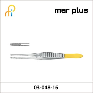 MAR PLUS DEBAKEY .FORCEPS, TC-ATR, 2.0 MM, 16 CM