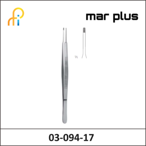 MAR PLUS ATRAUMATIC FORCEPS, STR., 17.5 CM
