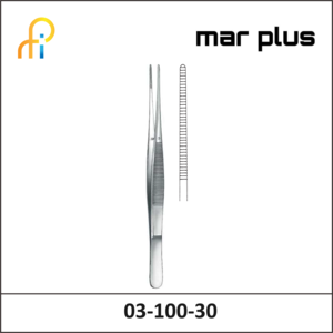 MAR PLUS DRESSING FORCEPS, POTTS-SMITH, 30 CM