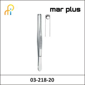 MAR PLUS TISSUE FORCEPS, DURANTE, 20.5 CM