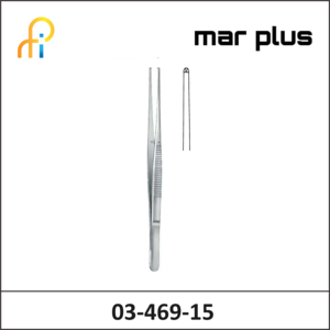 MAR PLUS DISS. FORCEPS, SEMKEN, 1X2 T., 15 CM