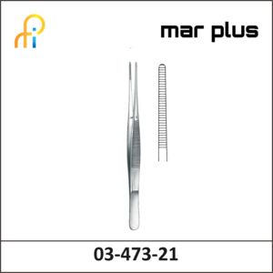 MAR PLUS DRESSING FORCEPS, POTTS-SMITH, 21 CM