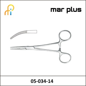 MAR PLUS KELLY ARTERY FORCEPS CVD 14CM