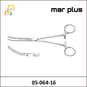 MAR PLUS KOCHER (OCHSNER) ARTERY FORCEPS 1:2 T CVD 16CM