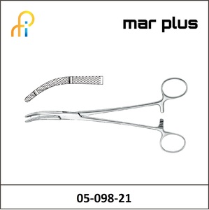 MAR PLUS HEANEY HYSTERECTOMY FORCEPS 2 TEETH CVD 21CM
