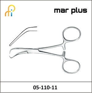 MAR PLUS SHARP BAC. TOWEL FORCEPS 11 CM