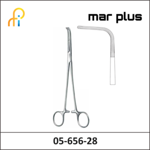 MAR PLUS FORCEPS, MIXTER, ANG., LONGIT., 28 CM