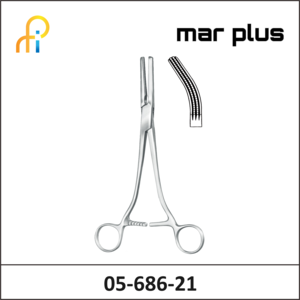 MAR PLUS PARAMETRIUM FORCEPS, NO. 2, 21 CM