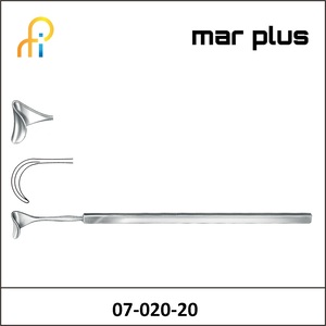 MAR PLUS CUSHING HOOKLET 14 MM, 20.5 CM
