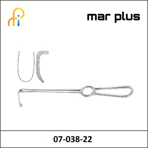 MAR PLUS LANGE. RETRACTOR 30X15 MM, 22 CM