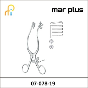 MAR PLUS ADSON-ANDERSON SPREADER 4X4 T 19 CM