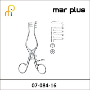MAR PLUS BLUNT WOUNDSPREADER 3X4 T., 16 CM