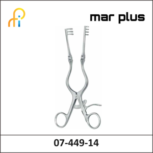 MAR PLUS SPREADER, ADSON, SHARP, 3X4 T., 14.0 CM