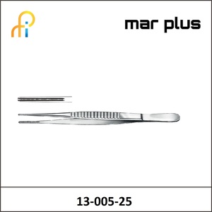 MAR PLUS DEBAKEY ATRAUMA FORCEPS STR 2.7MM 25CM