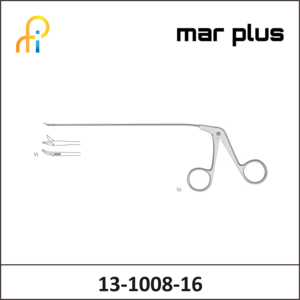 MAR PLUS MICRO SCISS.,FAHLBUSCH, CVD., 16.5CM
