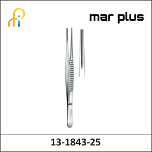 MAR PLUS ATR. FORCEPS, DE BAKEY, 2 MM, 25 CM