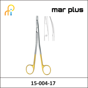 MAR PLUS TC-SCISS., GORNEY, CVD., SERR., 17.5 CM