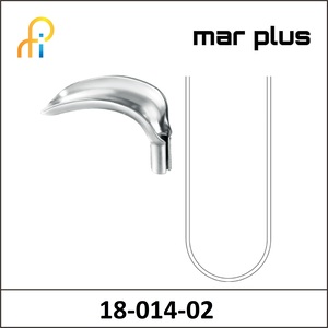MAR PLUS SCHERBAK VAGINAL SPECULA BLADE ONLY 85X35MM FIG.2