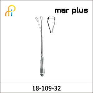 MAR PLUS UTER. CURETTE, 19 MM, SH., MALL., 32 CM