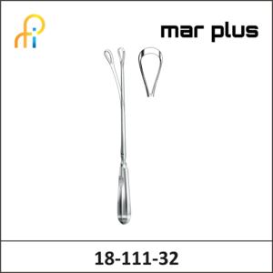 MAR PLUS UTER. CURETTE, 21 MM, SH., MALL., 32 CM