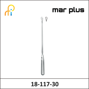 MAR PLUS UTER. CURETTE, 5 MM, BL., RIG., 30 CM