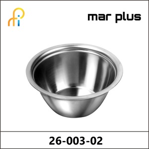 MAR PLUS ROUND BOWL 116MMdegrees X 50MM H.