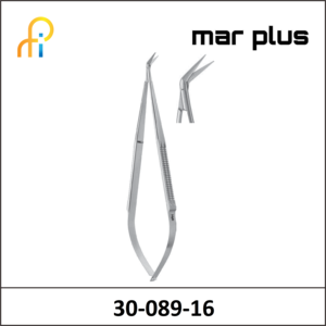 MAR PLUS MICRO SCISSORS FINE 45degreesANG.165MM