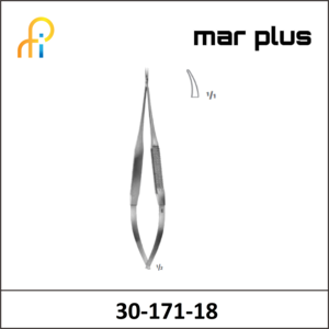 MAR PLUS MICRO-NEEDLE HLDR CVD FLAT-HDL185MM