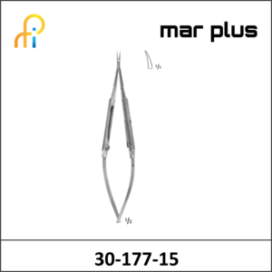 MAR PLUS MICRO-NEEDLE HOLDER W/CATCH CVD 150MM