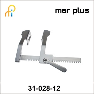 MAR PLUS FINOCHIETTO RIB RETRACTORBLADES 46X65 MM, SPREADING 200 MM305 MM, 12 1/8 TOTAL LENGTH