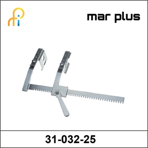 MAR PLUS BURFORD-FINOCHIETTO RIB RETRACTORSTEEL, 2 PAIR BLADES 45X62 / 65X62 MM