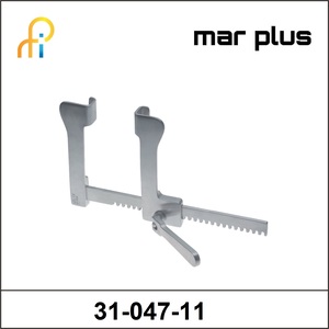 MAR PLUS RIENHOFF-FINOCHIETTO RIB RETRACTOR20X25 MM, SPREAD. 155 MM, ARML. 110 MM