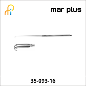 MAR PLUS JOSEPH DOUBLE-HOOK 3MM 165MM