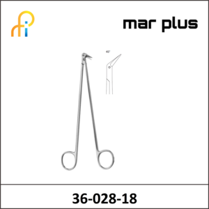 MAR PLUS DIETHRICH POTTS SCISSORS 45DEG ANG 180MM