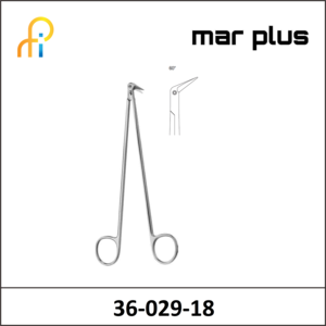 MAR PLUS DIETHRICH POTTS SCISSORS 60DEG ANG 180MM