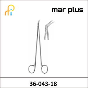 MAR PLUS DIETRICH VESSEL SCISSORS 60degrees180MM