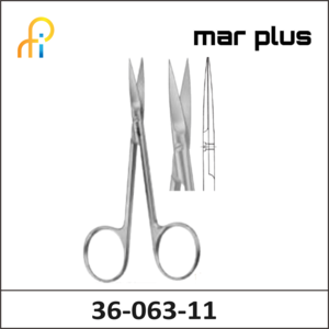 MAR PLUS IRIS SCISSORS STR S/S 110MM