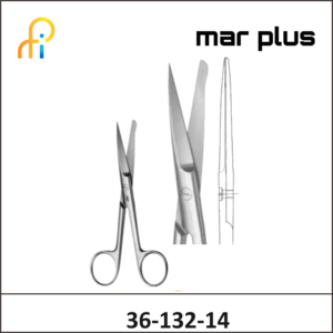 MAR PLUS INCISION SCISSORS 1 SERRS/BSTR145MM