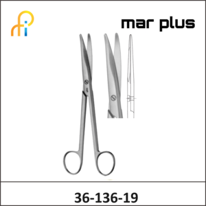 MAR PLUS MAYO SCISSORS STR 190MM