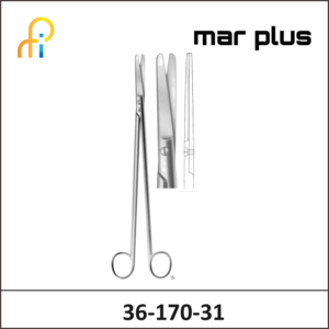 MAR PLUS STELZNER RECTAL SCISSORS STR 310MM